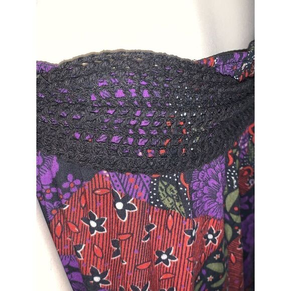 Vintage 70’s Paisley Skirt Size 7/8 - Picture 4 of 12